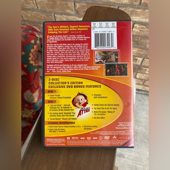 The Incredibles DVD - Picture 2 of 2